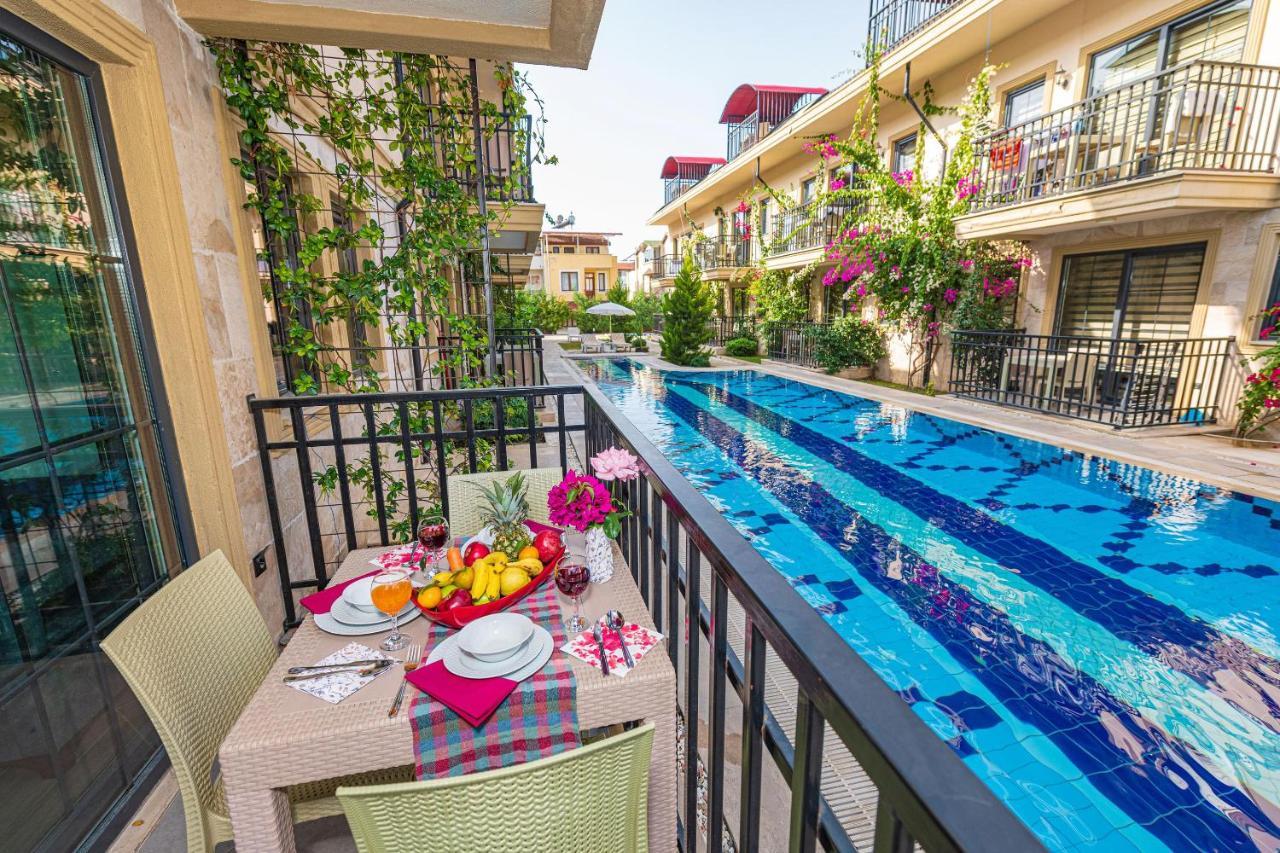 Yasam Park Apart Hotel - Fethiye Calis Beach Exterior photo